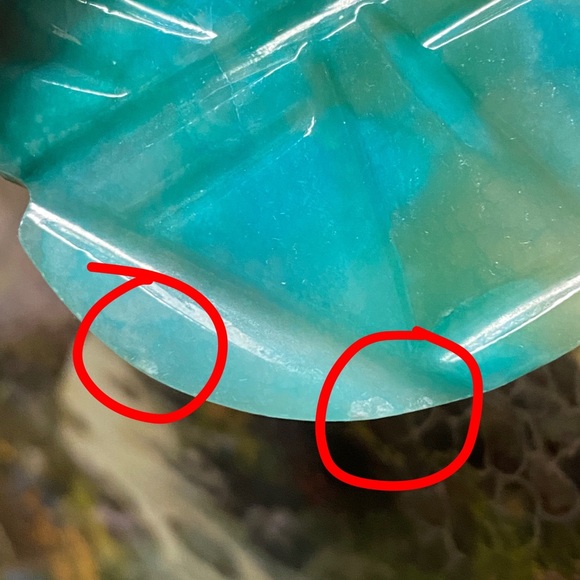 VINTAGE MEXICAN BLUE STONE STATEMENT NECKLACE - Picture 5 of 5